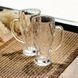 Набір кухлів для пива Glass Mug скляних 2 штуки по 420 мл HP-17-59 фото 2