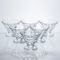 Набір креманок на ніжці Dessert Bowl 6 штук по 180 мл HP-17-53 фото