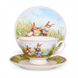 Чашка порцелянова Rabbit Family 200 мл з блюдцем HP-7323-9 фото 2