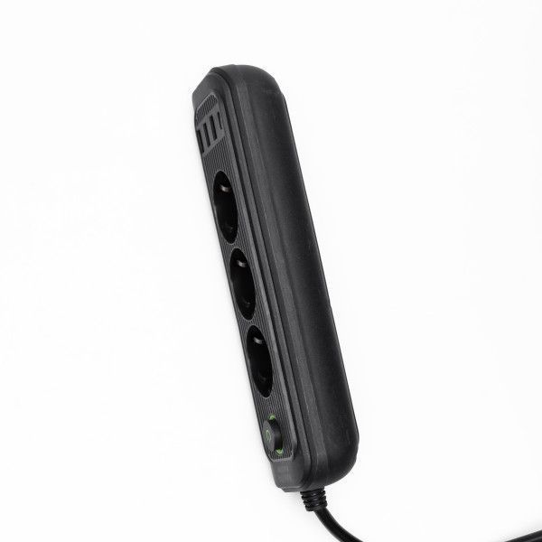 Мережевий фільтр-подовжувач 3 розетки і 3 USB A + 1 Type-C на 3 метри HP-5-34 фото