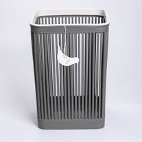 Кошик для сміття пластиковий в офіс для паперу 22&times;22&times;30 (см) кошик під сміття 8 (л) відро для сміття HP-45-9G фото