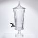 Лимонадниця скляна на ніжці Lemon Dispenser 4.5 л з краником HP-34-68 фото 5