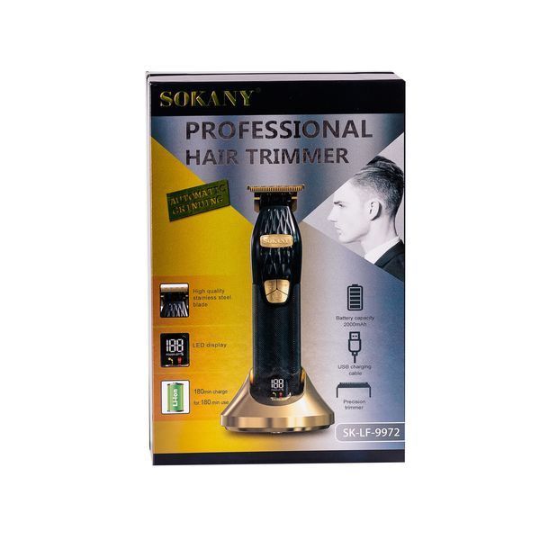 Тример для стрижки Sokany SK-LF-9972 з LED дисплеєм SKLF9972 фото