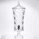Лимонадниця скляна на ніжці Crystal Dispenser 4.5 л з краником HP-34-67 фото 3