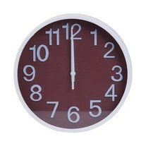 Годинник настінний 19,5 см, білий HP218W HP218W фото