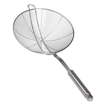 Шумівка з нержавіючої сталі з ручкою &Oslash; 20 см для фритюру HP-19-16-20CM HP-19-16-20CM фото