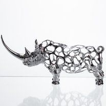 Статуетка Rhinoceros 23*6*10 см металева HP-7-23 фото