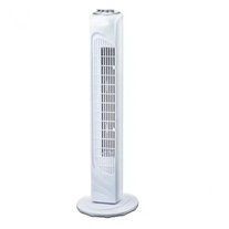 Підлоговий колонний вентилятор DOMOTEC MS-1627 White Tower Fan з таймером і поворотом &bull; Баштовий вентилятор 45 Вт на 3 швидкості 57642 фото