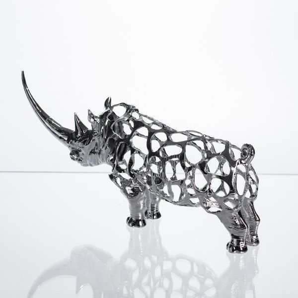 Статуетка Rhinoceros 23*6*10 см металева HP-7-23 фото