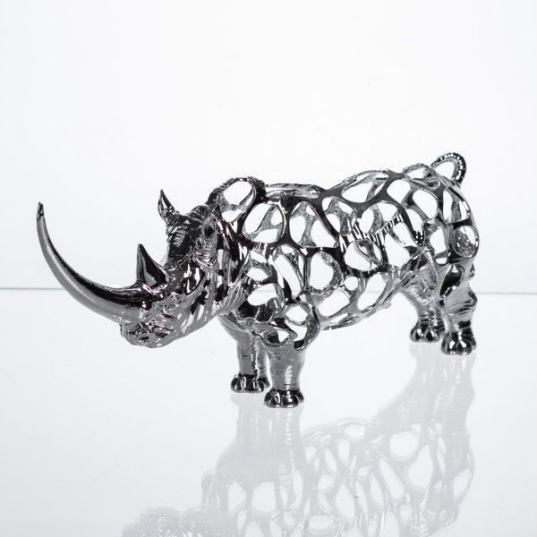 Статуетка Rhinoceros 23*6*10 см металева HP-7-23 фото
