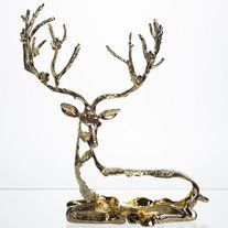 Статуетка Lying Deer 20*8*25 см металева HP-7-16 фото