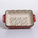 Форма для випікання Vintage 23&times;14&times;5 (см) прямокутна форма для випікання в духовці з ручками Червона HM05-09 HM05-09 фото 3