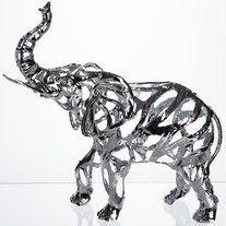 Статуетка Elephant 25*10*25 см металева HP-7-10 фото