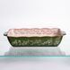 Форма для запікання Vintage 33&times;21&times;5.5 (см) прямокутна з ручками Зелена HM05-11 HM05-11 фото 3