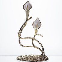 Статуетка Calla Lilies 14*8*25 см металева HP-7-19 фото