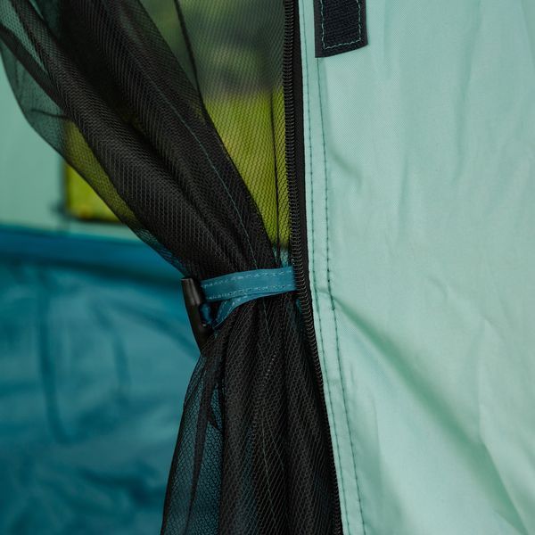 Намет кемпінговий 3-місний з тентом 235*235*155 см LU005BL фото